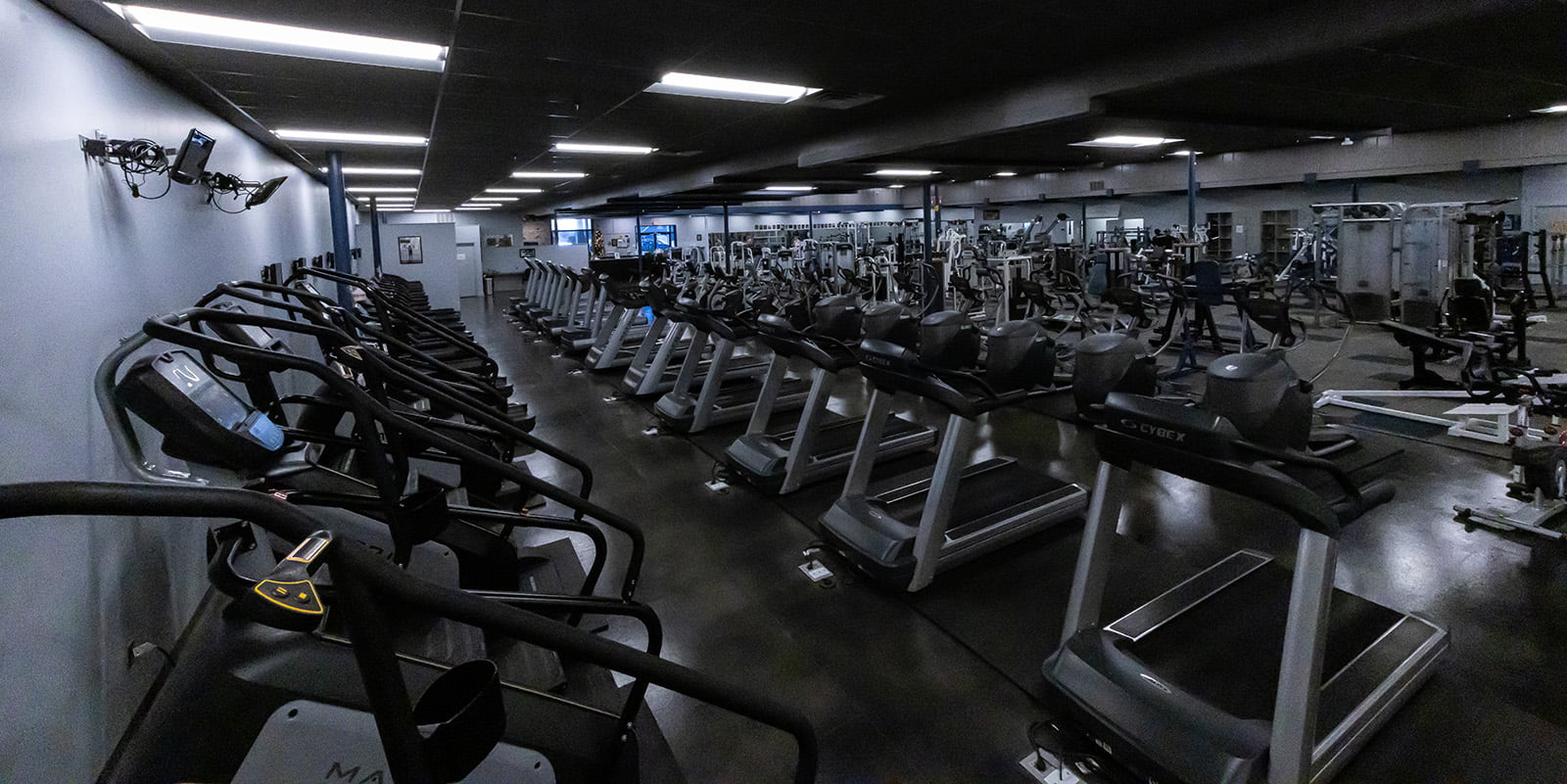 Weights and cardio area